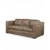 Bryce Sand Leather Sofa